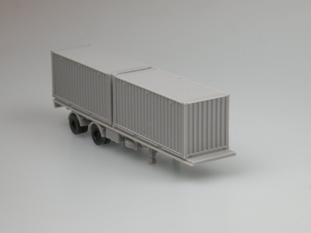 2 Container 20' Semitrailer 